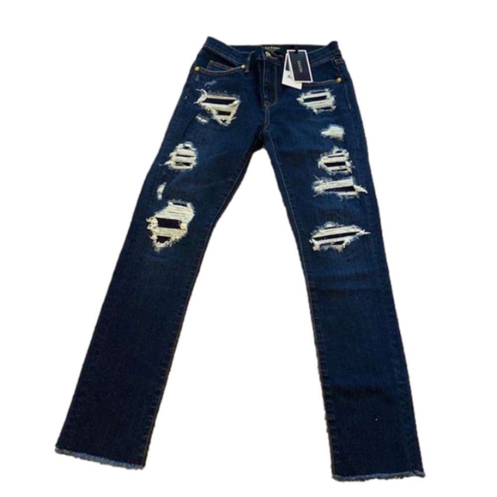 Juicy Couture Moonlight Wash Denim Skinny Jeans Size 24